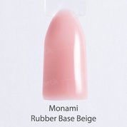 Monami, Rubber Base Beige - Каучуковая камуфлирующая база бежевая (15 мл.)
