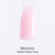 Monami, Rubber Base Rose - Каучуковая камуфлирующая база розовая(15 мл.)