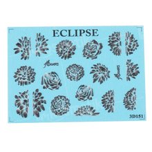 Eclipse, Слайдер для дизайна ногтей 3D151 черный