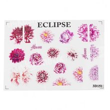 Eclipse, Слайдер для дизайна ногтей 3D151 цветной