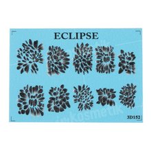 Eclipse, Слайдер для дизайна ногтей 3D152 черный