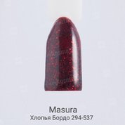 Masura, Гель-лак - Basic №294-537M Хлопья Бордо (3,5 мл.)