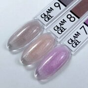KIRA, GLAM GEL - Гель для наращивания с шиммером №009 (15 гр.) KIRA, GLAM GEL - Гель для наращивания с шиммером №009 (15 гр.)