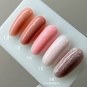 Bloom, Strong Base - Жесткая камуфлирующая база с шиммером №16 (50 мл) Bloom, Strong Base - Жесткая камуфлирующая база с шиммером №16 (50 мл)