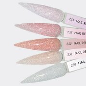 Nail Republic, Nude Flash Gel - Светоотражающий гель для моделирования №254 (15 гр)