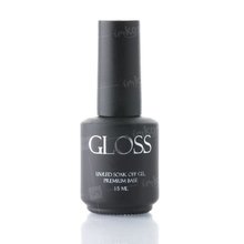Gloss, Premium Base - Каучуковая основа для гель-лака (15 мл.)