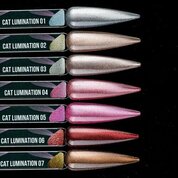 Serebro, Гель-лак Светоотражающий Кошачий глаз - Cat Lumination №01 (8 мл)