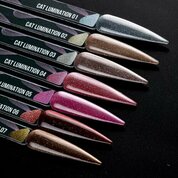 Serebro, Гель-лак Светоотражающий Кошачий глаз - Cat Lumination №06 (8 мл)