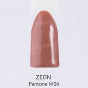 ZEON, Гель-лак для ногтей - Pantone №06 (10,2 мл.)