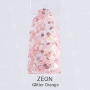 ZEON, Glitter - Глиттер-гель для дизайна Orange № GP-O (5 мл.)