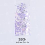 ZEON, Glitter - Глиттер-гель для дизайна Purple № GP-PU (5 мл.)
