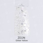 ZEON, Glitter - Глиттер-гель для дизайна Yellow № GP-Y (5 мл.)
