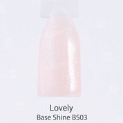 Lovely, Base Shine - База камуфлирующая с шиммером BS03 (12 ml.)