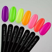 Monami, Гель для моделирования - Smart Neon №4 Желтый (15 г)