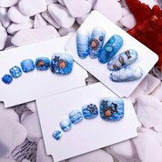 Swanky Stamping, Пластина для стемпинга №37 (6х12 см.)