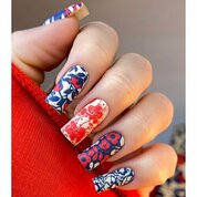 Swanky Stamping, Пластина для стемпинга №183 (6х12 см.)