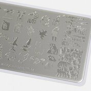 Swanky Stamping, Пластина для стемпинга №184 (6х12 см.)