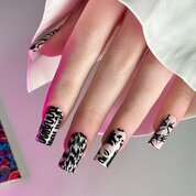 Swanky Stamping, Пластина для стемпинга №187 (6х12 см.)