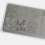 Swanky Stamping, Пластина для стемпинга №187 (6х12 см.)