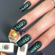 Swanky Stamping, Лак для стемпинга - Хамелеон мятный S103 (6 мл)