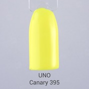 Uno, Гель-лак Canary - Канарейка №395 (12 мл.)