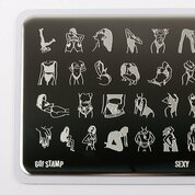 Go Stamp, Пластина для стемпинга 66 Sexy
