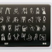 Go Stamp, Пластина для стемпинга 66 Sexy