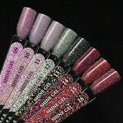 ENIGMA, Shine gel - Гель для наращивания №16 (15 гр.)