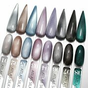 Bloom, Гель-лак Кошачий глаз - Atlas silk cat №07 (8 мл)