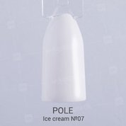 POLE, Гель-лак Ice cream №07 - Лакомый кокос (8 мл.)