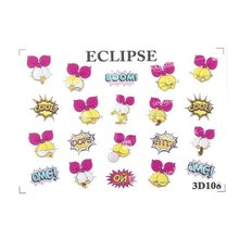 Eclipse, Слайдер для дизайна ногтей - 3D 108