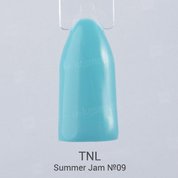TNL, Гель-лак Summer Jam №09 - темно-бирюзовый (10 мл.)