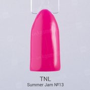 TNL, Гель-лак Summer Jam №13 - неоновый малиновый (10 мл.)