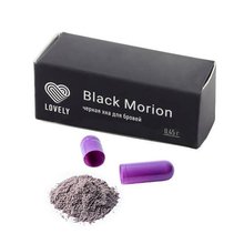Lovely, Хна для бровей капсула черная «Black Morion» (0,45 г.)