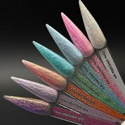 Bloom, Цветной гель для моделирования с перламутром - Unicorn №03 (15 мл)