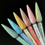 Bloom, Цветной гель для моделирования с перламутром - Unicorn №08 (15 мл)