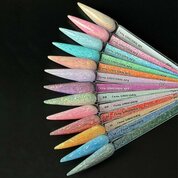 Bloom, Цветной гель для моделирования с перламутром - Unicorn №11 (15 мл)