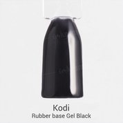 Kodi, Rubber base Gel Black - Каучуковая база для гель-лака, черная (8 ml.)