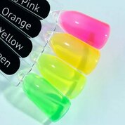 Monami, Гель-лак - Neon Glass Pink (8 г)