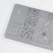 Swanky Stamping, Пластина для стемпинга №189 (6х12 см.)