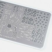 Swanky Stamping, Пластина для стемпинга №189 (6х12 см.)