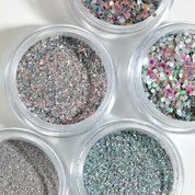 Swanky Stamping, Блестки голографические (12 шт) Swanky Stamping, Блестки голографические (12 шт)