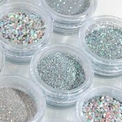 Swanky Stamping, Блестки голографические (12 шт) Swanky Stamping, Блестки голографические (12 шт)