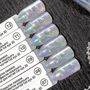 Irisk, Лак для ногтей Кошачий глаз - Diamond Cat eye 3D Limited №007 (8 мл)