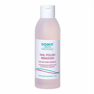 Domix, Nail polish remover non acetone - Средство для снятия лака с ногтей без ацетона (200 мл)
