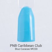 PNB, Гель-лак цвет №220 Blue Curaсao (8 мл.)