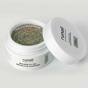 ruNail, Builder UV Gel Reflective Diamond - Моделирующий УФ-гель светоотражающий №9816 (15 г)