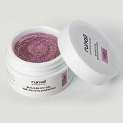 ruNail, Builder UV Gel Reflective Diamond - Моделирующий УФ-гель светоотражающий №9819 (15 г)