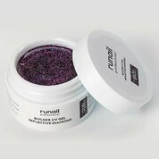ruNail, Builder UV Gel Reflective Diamond - Моделирующий УФ-гель светоотражающий №9820 (15 г)