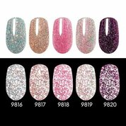 ruNail, Builder UV Gel Reflective Diamond - Моделирующий УФ-гель светоотражающий №9820 (15 г)